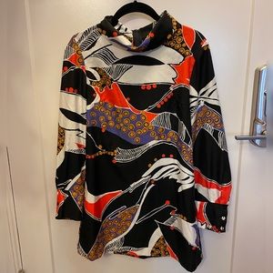 Vintage 60s mini dress tunic. Size small